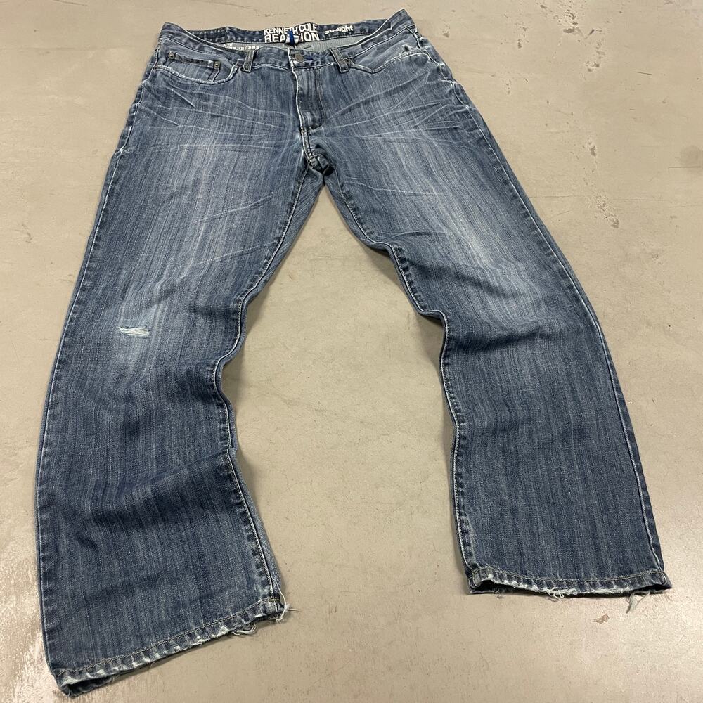 Y2K loose fit faded Kenneth Cole Jeans 34x30
